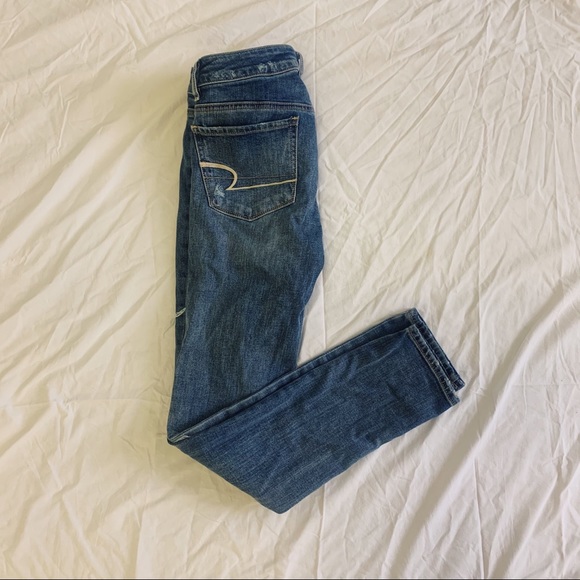 American Eagle Outfitters Patchwork Jeans - Picture 3 of 6